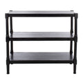 Black 3-Shelf Console Table A18995