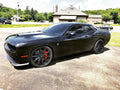 20 Inch Staggered Rims Set of 4 Gloss Black Wheels G1684
