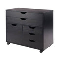 Black Mobile Storage Cabinet K6466