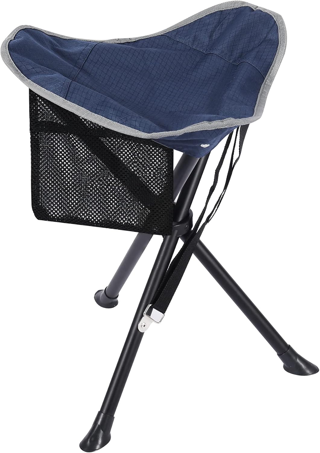 Black and Gray 2-Pack Folding Camping Stool W734