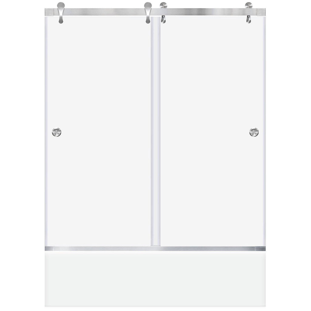 60 x 62 Bypass Frameless Tub Door Y692060