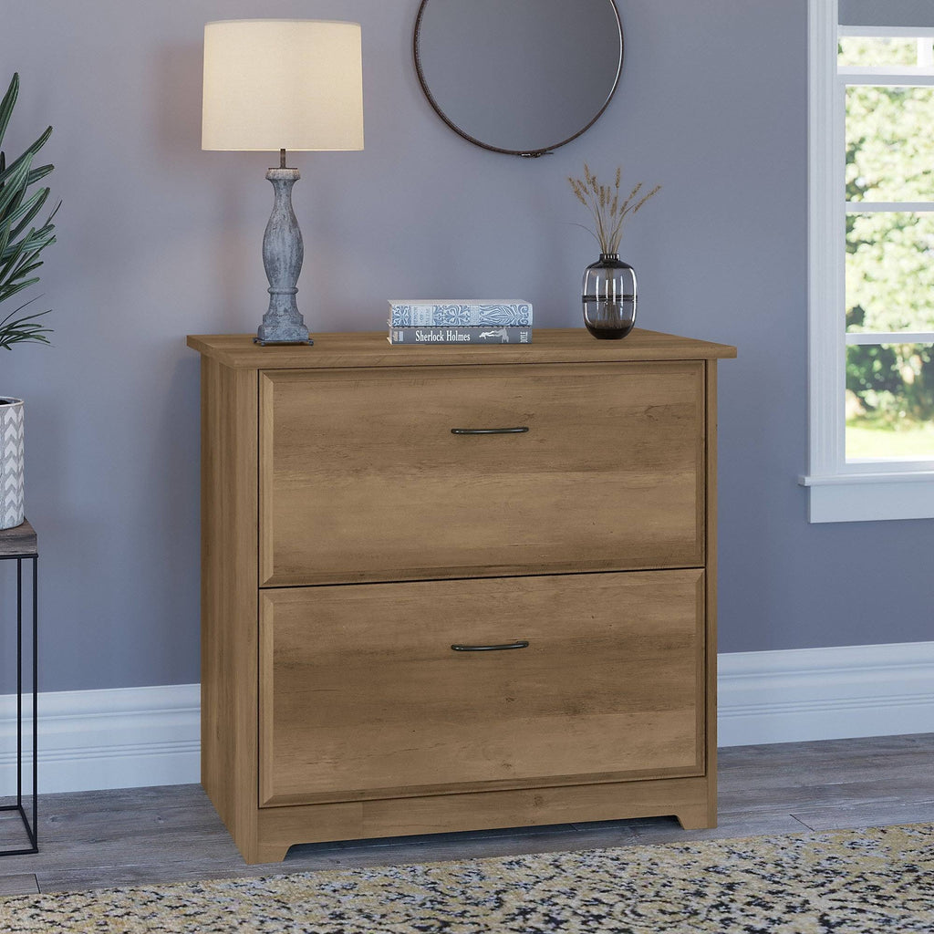 2 Drawer Lateral File Cabinet in Reclaimed Pine F44202