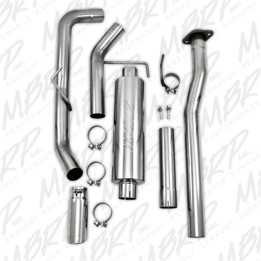 Cat Back Single Side Exit Exhaust System J608401