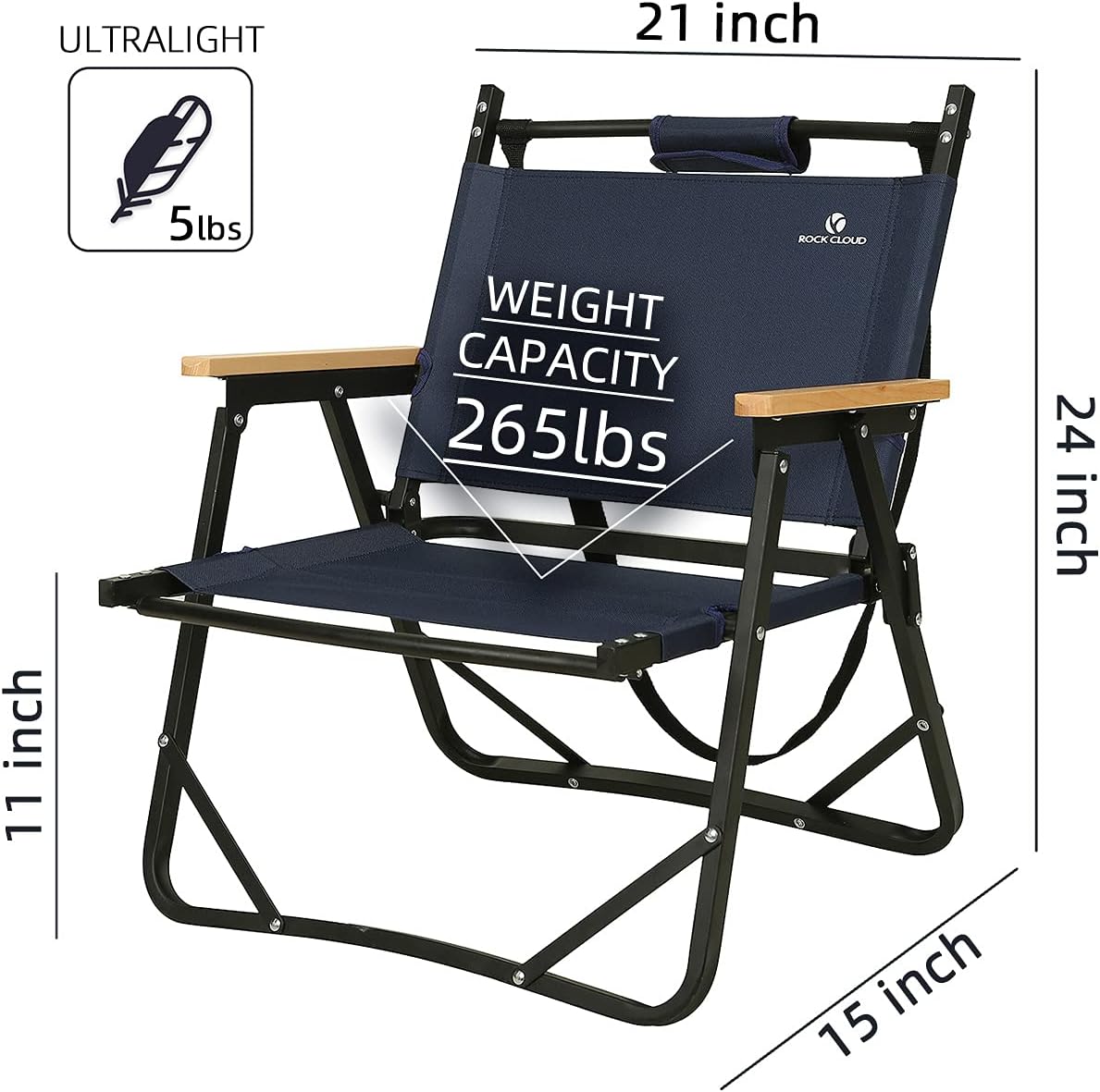 Portable Folding Low Beach Chair B86984