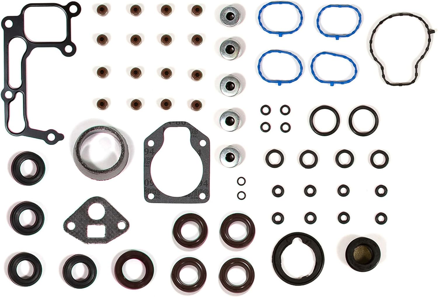 Full Gasket Set Head Bolts Intake Exhaust Valves for 1.7L Honda Civic D17A1 K459