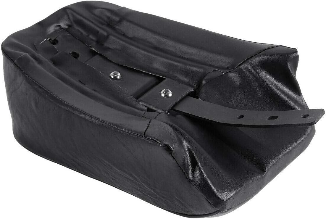 Passenger Pillion Seat with Anti Vibration Rubber Footpeg Mount Kit for Harley Davidson Sportster Iron 883 XL883N Models E41957