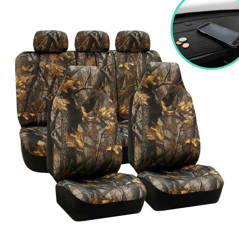 Hunting Camo Full Set Seat Cover C134