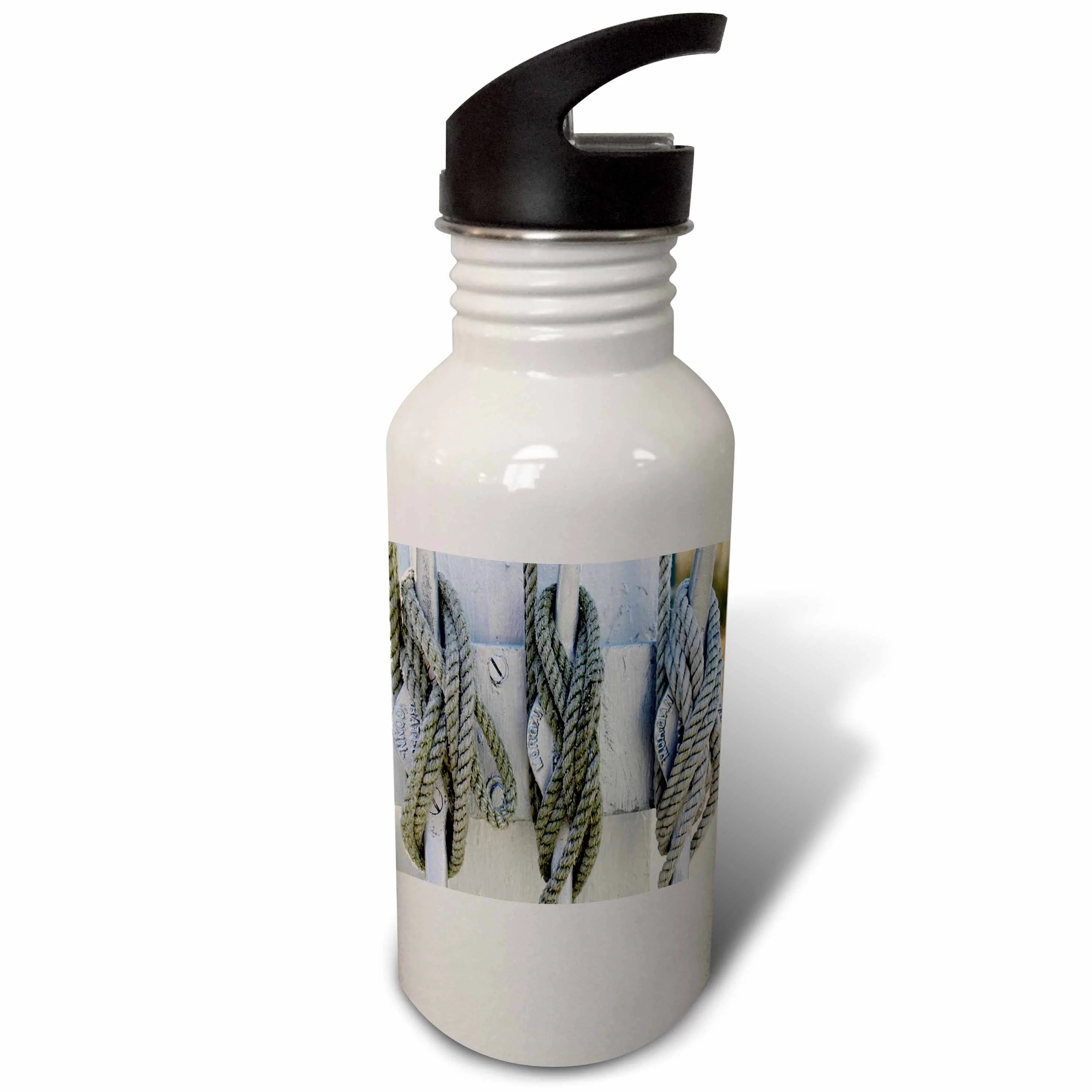Nautical Knots Print 21 oz Sports Water Bottle T49801