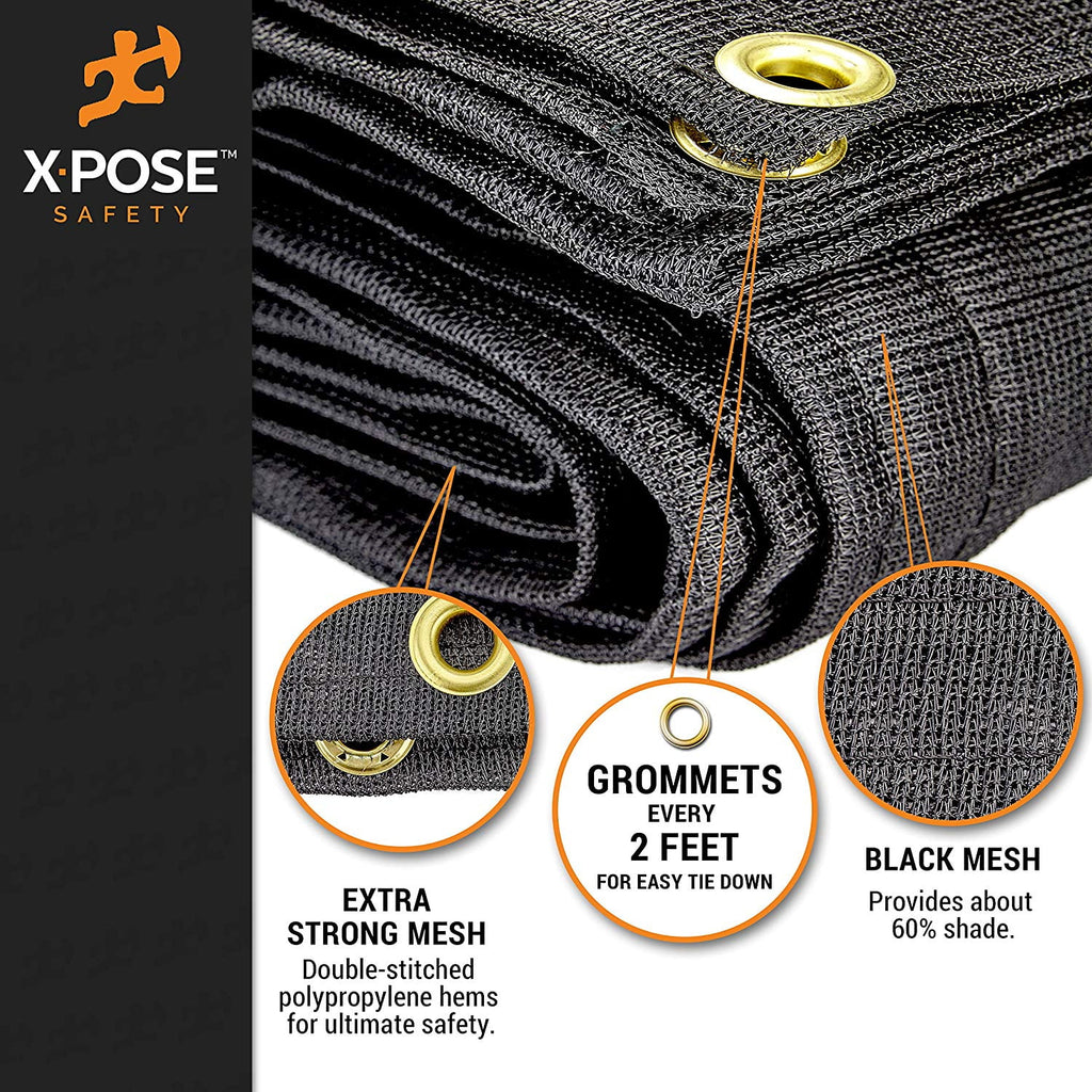 Heavy Duty Mesh Tarp 10’ x 14’ Black D92415