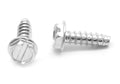 12-14 x 3/4 Sheet Metal Screw Slotted Hex Washer Head Type B Low Carbon Steel Zinc Plated K9881