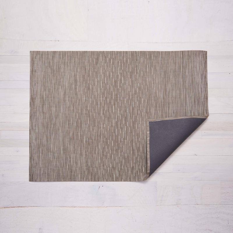 Grey Flannel Woven Bamboo Rug A163303