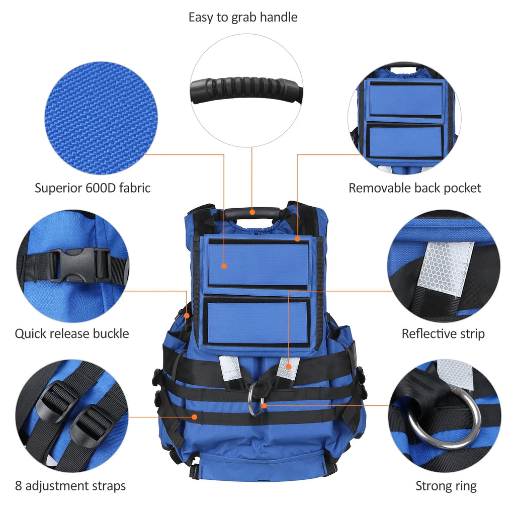 Adult Safety Float Suit Survival Jacket Q488