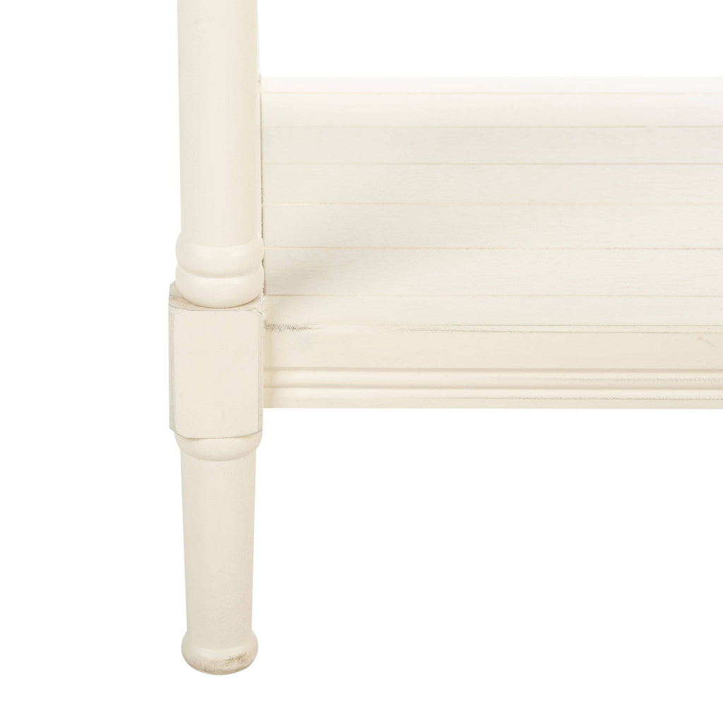 Black 3-Shelf Console Table A18995