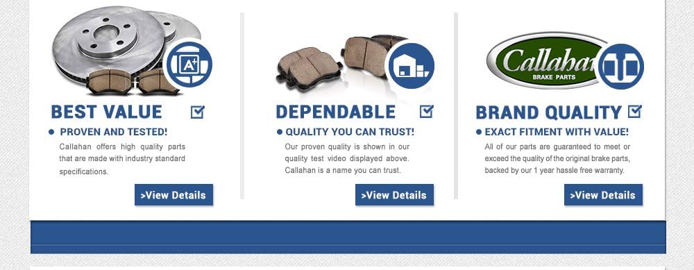 Brake Disc Rotors and Metallic Brake Pads W46219
