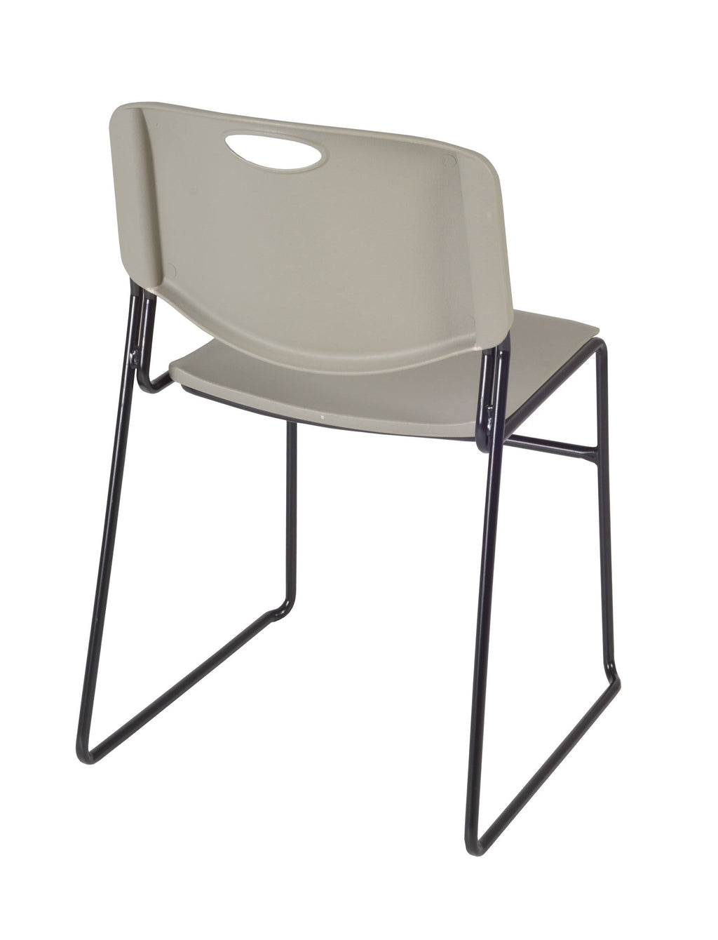 Square Breakroom Table with 4 Stack Chairs G4442
