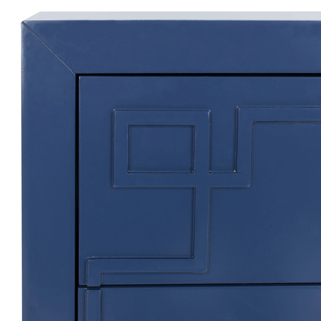 3 Drawer Chest Lapis Blue Gold M882133