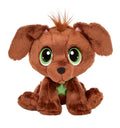 Chocolate Lab Soft Plush Pet Toy with Collar, Tag, Doghouse, Stickers, Activities Ages 3+ Z8561