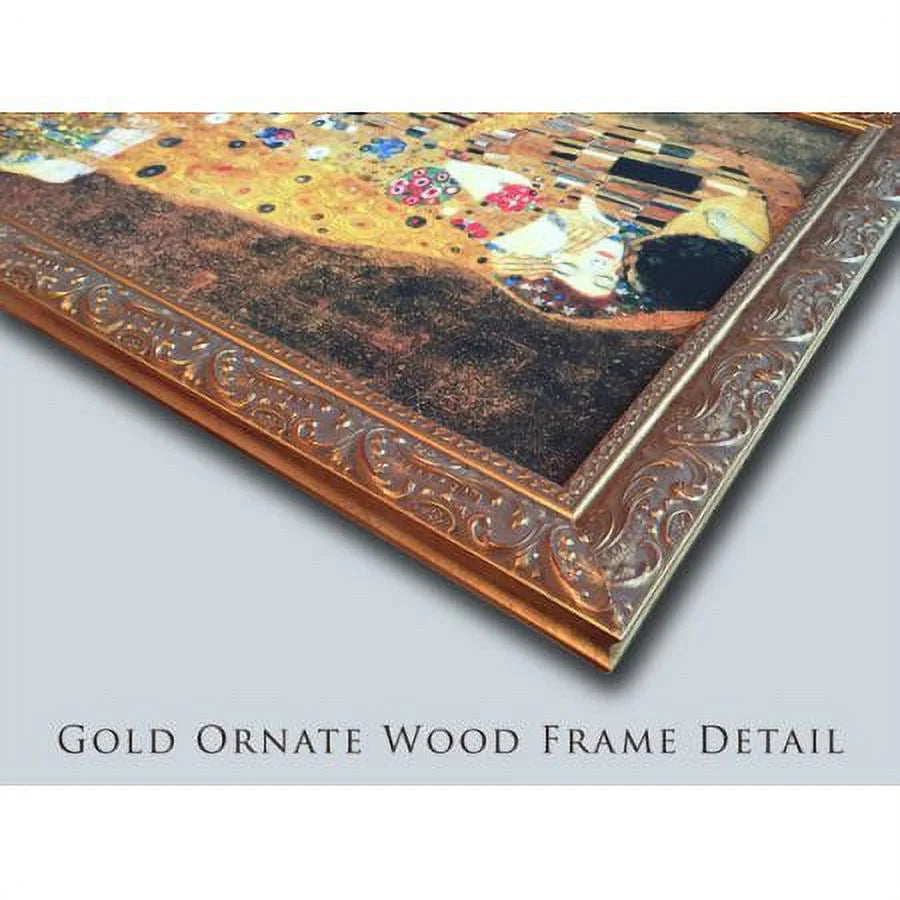 Gold Ornate Wood Framed Museum Art Print U18917