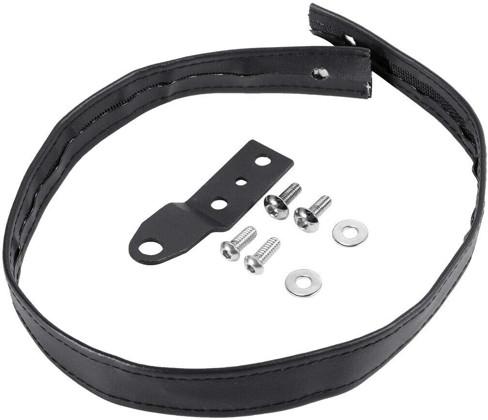 Passenger Pillion Seat with Anti Vibration Rubber Footpeg Mount Kit for Harley Davidson Sportster Iron 883 XL883N Models E41957