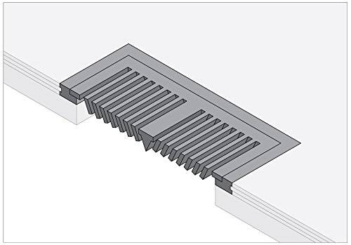 Pecan Flush Mount Vent, 10x22 F8343