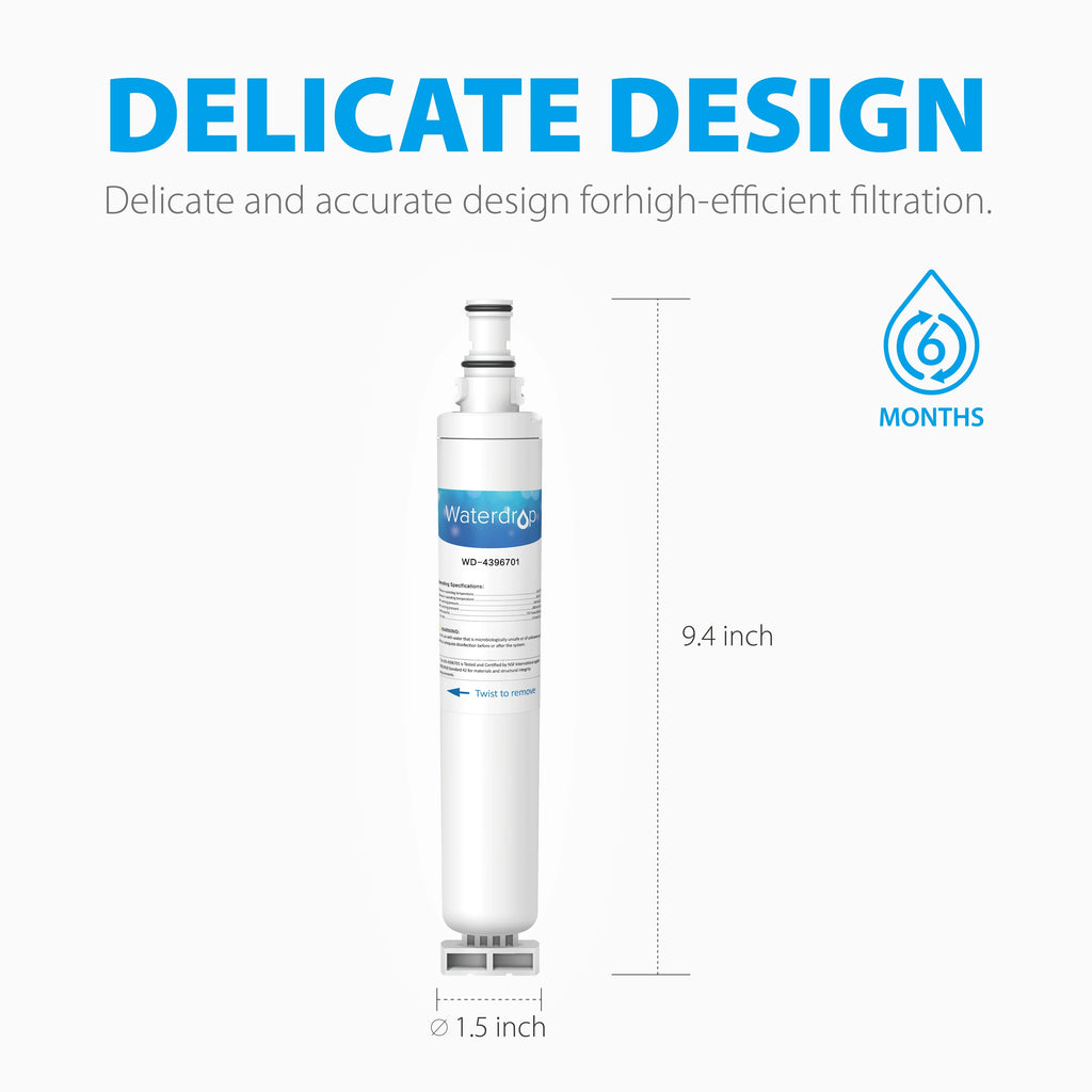 4 Pack Refrigerator Water Filter V763986