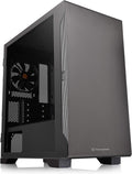 White Tempered Glass Micro-ATX Mini-Tower Computer Case with 120mm Rear Fan, Pack of 2 T2943