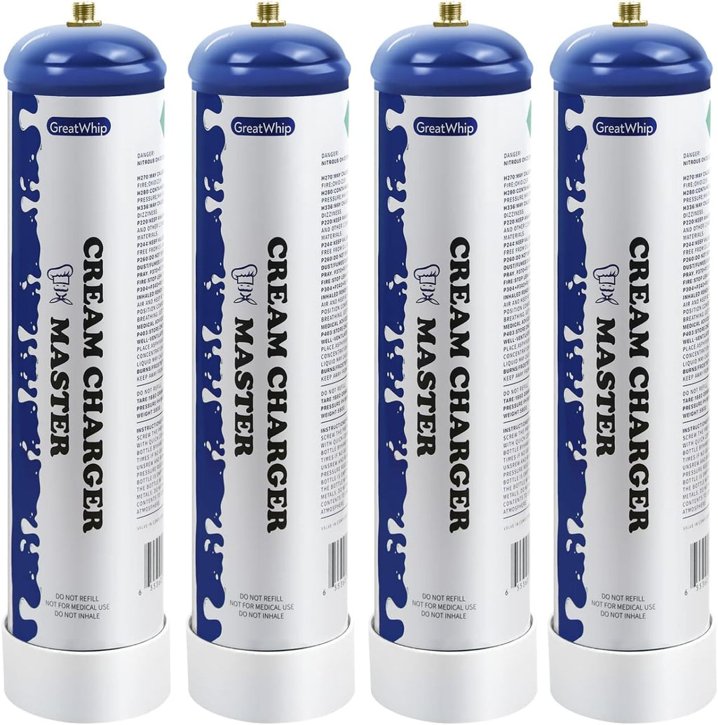 4 Cylinders N2O Whip Cream Charger Cylinders T826877