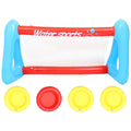 Inflatable Pool Float Set with Volleyball Net and Volleyballs B324