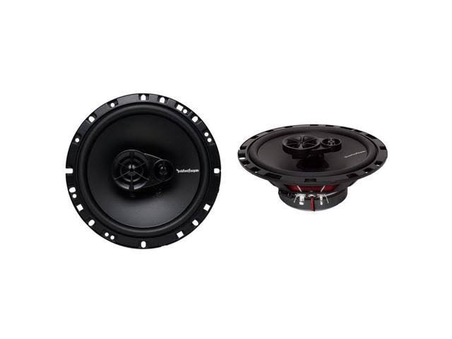 Polk 6x9 450W 3 Way Marine Speakers + Rockford Fosgate 6.5 90W Car Speakers M8566