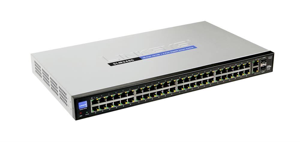48-Port 10/100 + 2-Port Gigabit Smart Switch P10613