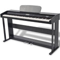 88-Key Digital Piano with Pedals Black W563097