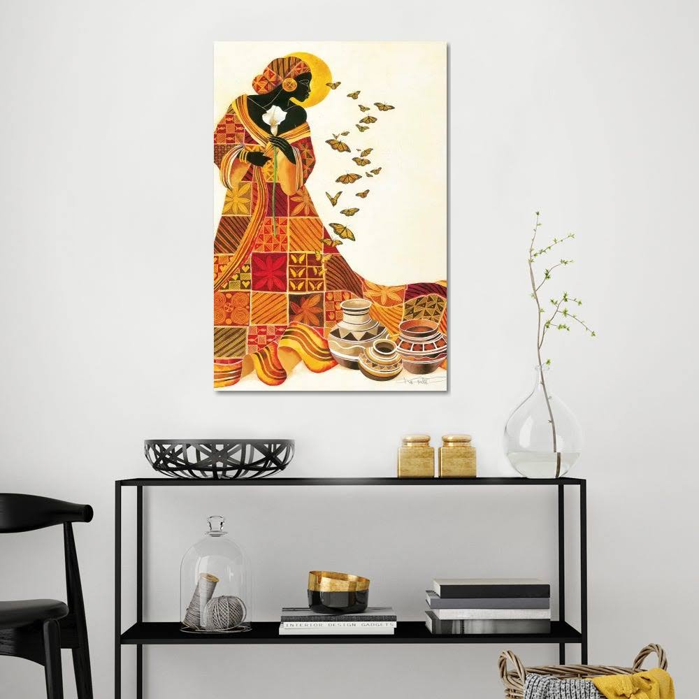 Soul's Flight Cropped Print Canvas Art K7666