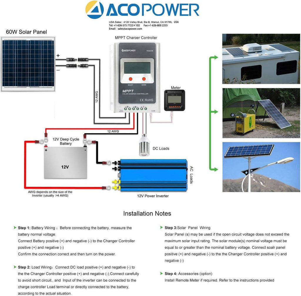 12V 30W 5A Mono Solar Panel with Charge Controller U17656