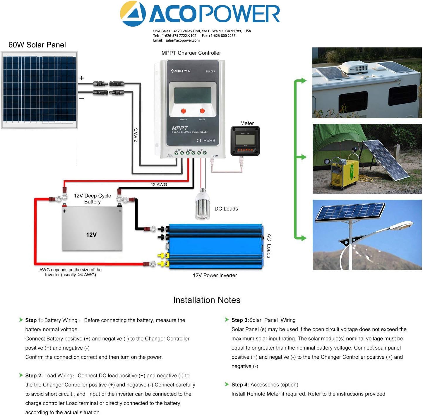 12V 30W 5A Mono Solar Panel with Charge Controller U17656