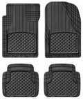 4-Piece Black Car Mats C306