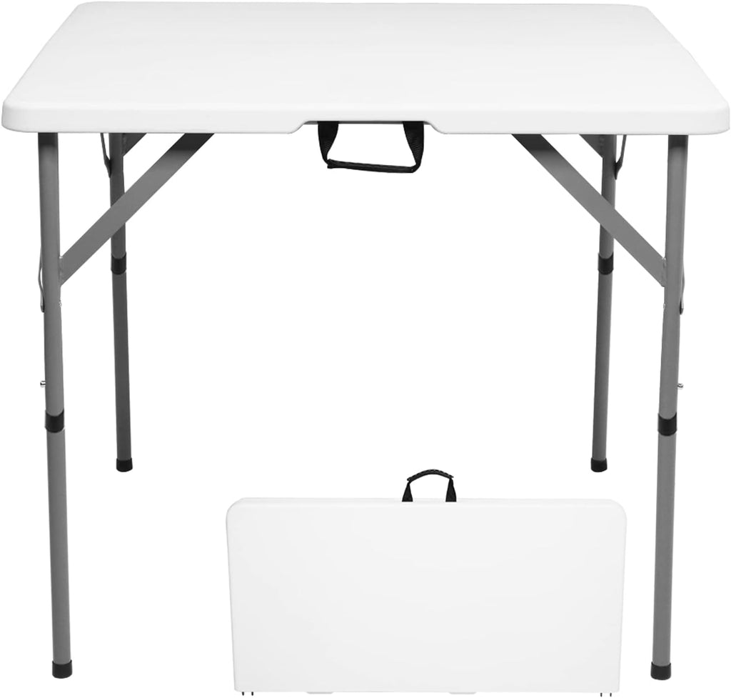 4FT Folding Camping Table, Aluminum, Height Adjustable, Water Resistance, Portable Table P365