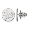 14K White Gold Lapel Pin D598807