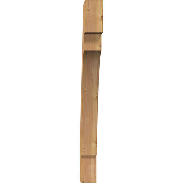 3 1/2x22W x 30x22D x 38x22H Merced Smooth Brace, Western Red Cedar U962