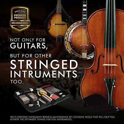 Guitar Repair and Maintenance Accessories Kit Set of Tools F37050