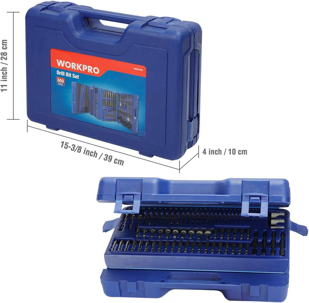 300-Piece Drill Bit Set with Storage Case X97298