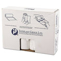 High-Density Commercial Can Liners Value Pack, 60 gal, 12 microns, 38 inch x 58 inch, Clear, 200/Carton X562202