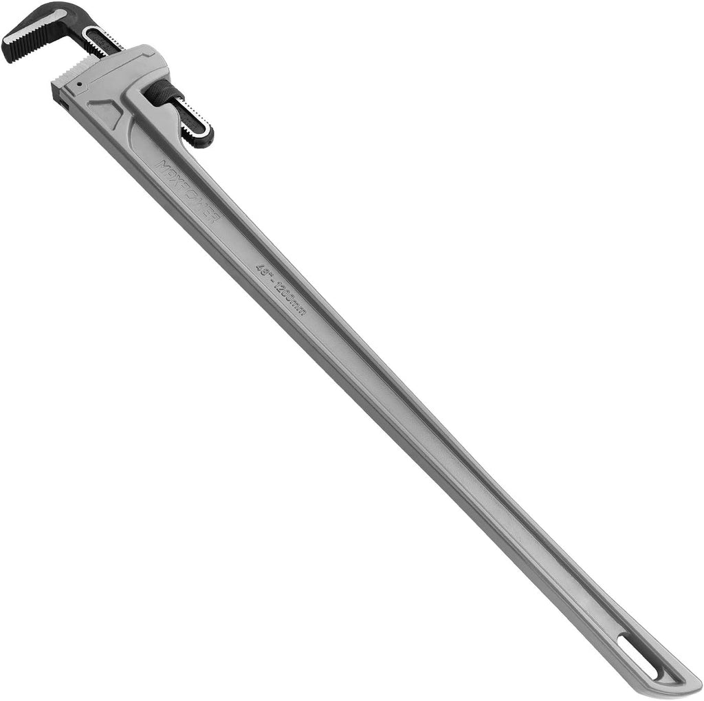 Aluminum Pipe Wrench 48-Inch Heavy Duty Straight Pipe Wrench W85570