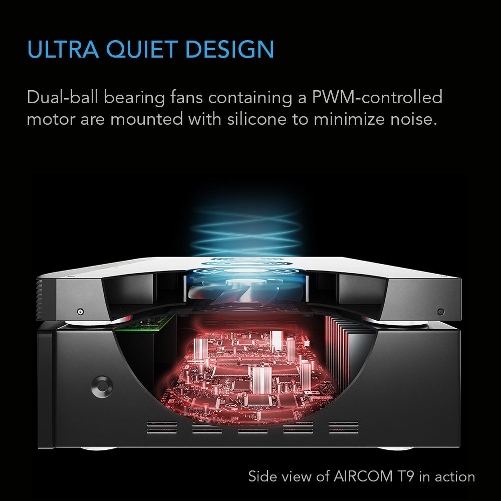 Quiet Cooling Fan System for AV Cabinet Components J533