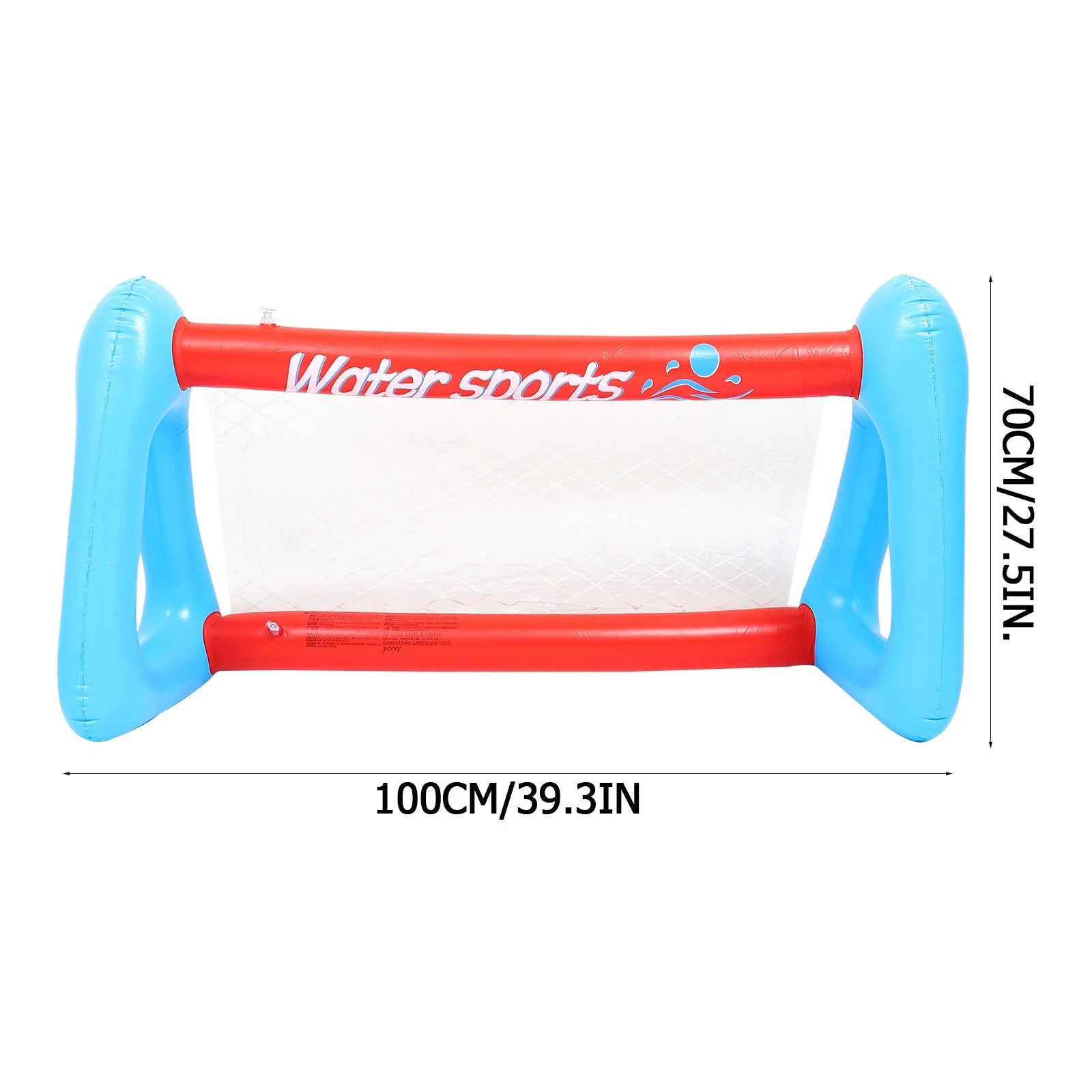 Inflatable Pool Float Set with Volleyball Net and Volleyballs B324