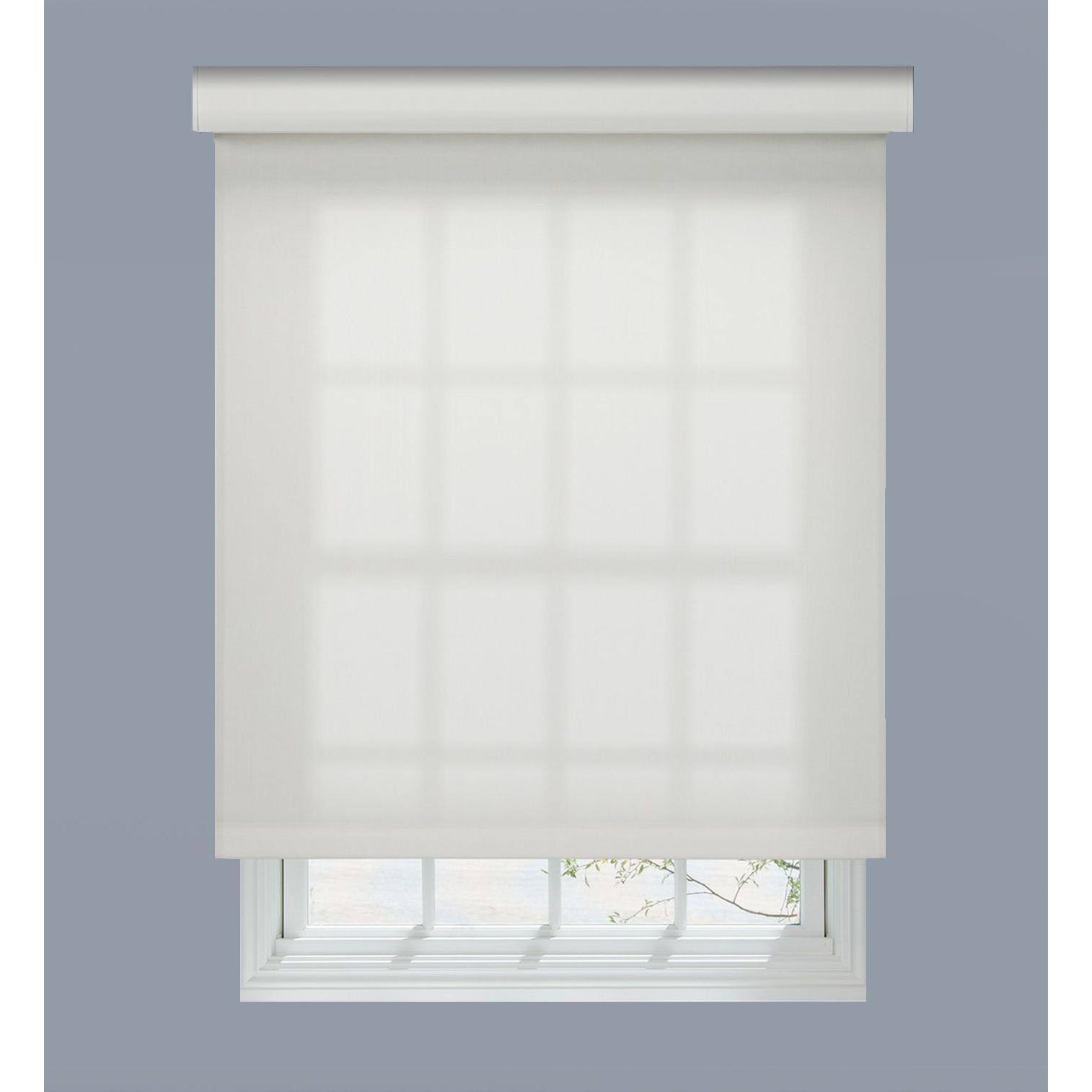 White Cordless Cassette Roller Shade Y8659