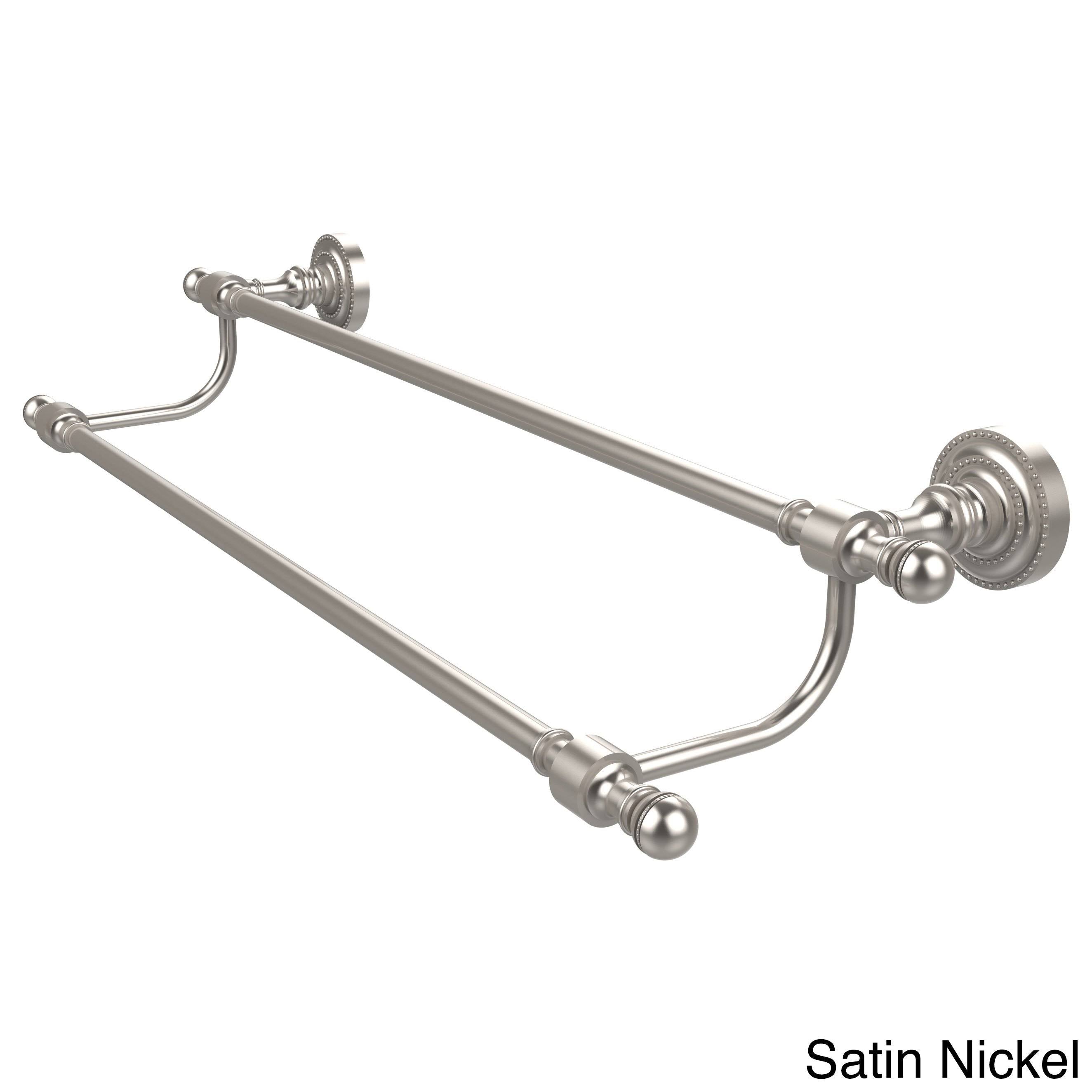 Double Towel Bar Satin Nickel P636