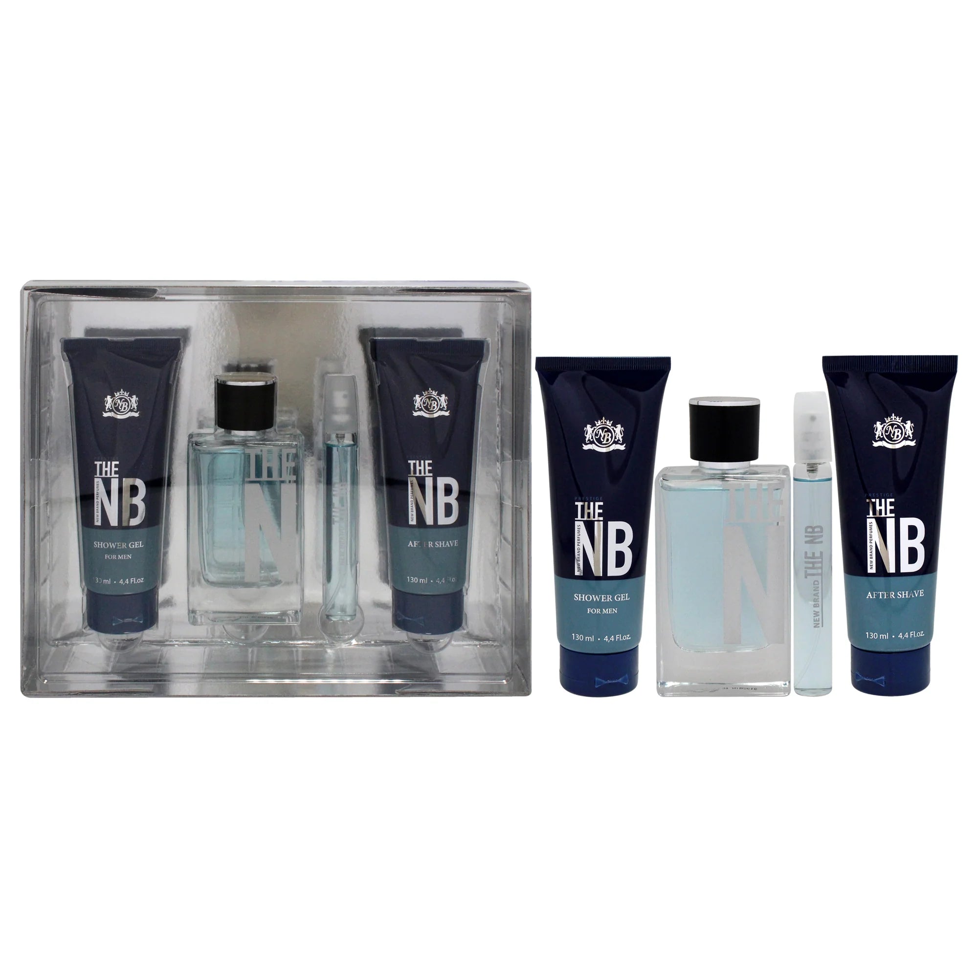 4 Pc Gift Set EDT Spray Shower Gel After Shave X734712