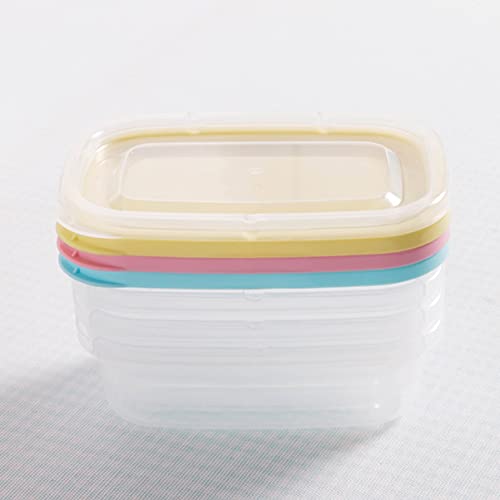 8pcs Plastic Food Storage Containers with Lids C487922