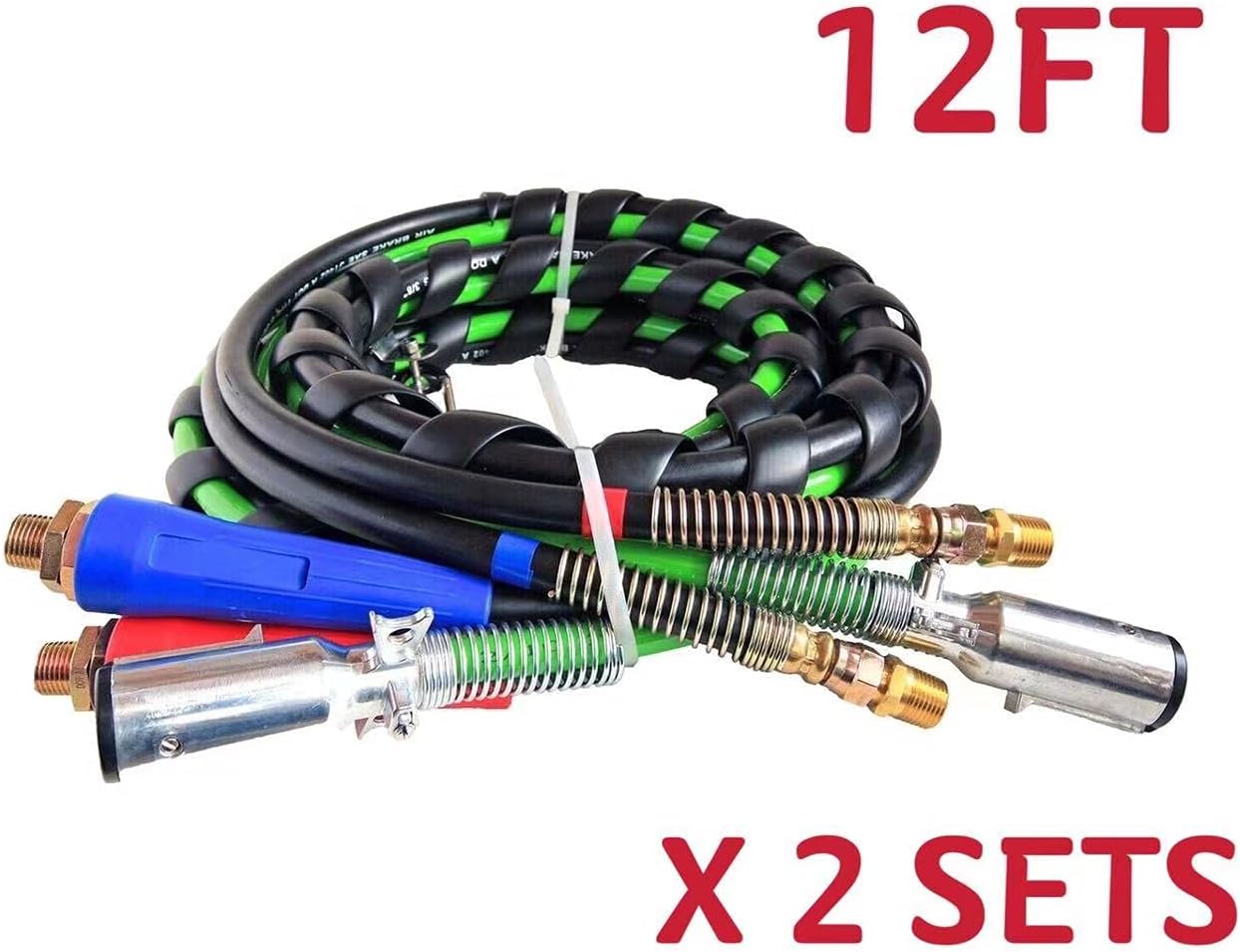 12 Ft 3-in-1 Truck Air Hose Assemblies S778