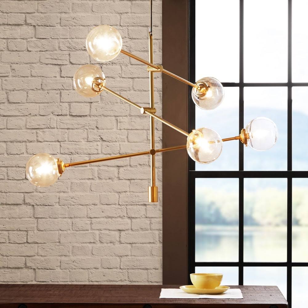 Bronze Sputnik Chandelier T776